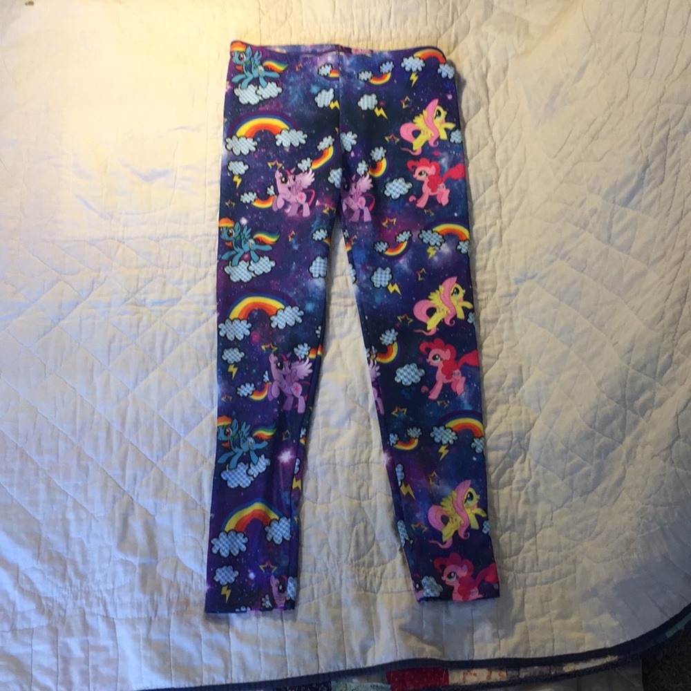 Really fun My Little Pony leggings. XL kids.